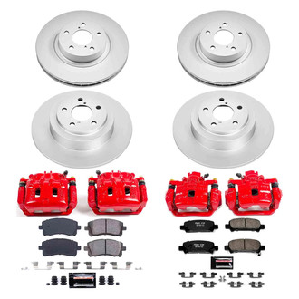 PowerStop® - Z23 Evolution Sport Plain Brake Kit with Calipers