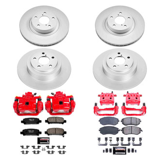PowerStop® - Z23 Evolution Sport Plain Brake Kit with Calipers
