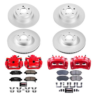 PowerStop® - Z23 Evolution Sport Plain Brake Kit with Calipers