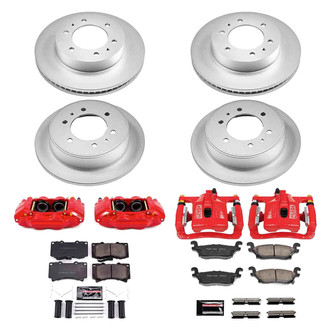 PowerStop® - Z23 Evolution Sport Plain Brake Kit with Calipers
