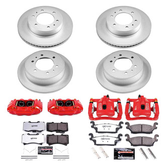 PowerStop® - Z36 Extreme Plain Brake Kit with Calipers