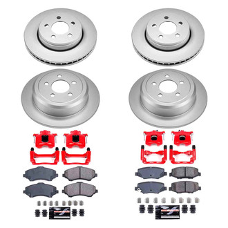 PowerStop® - Z23 Evolution Sport Plain Brake Kit with Calipers
