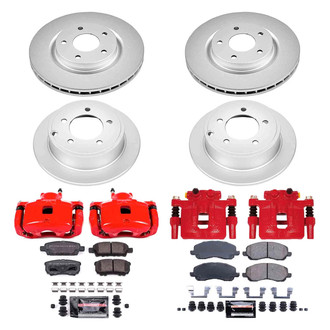 PowerStop® - Z23 Evolution Sport Plain Brake Kit with Calipers