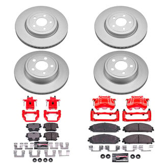 PowerStop® - Z23 Evolution Sport Plain Front and Rear Brake Kit with Calipers