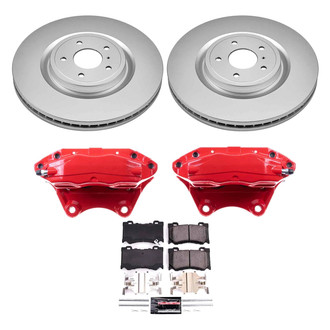 PowerStop® - Z23 Evolution Sport Plain Front Brake Kit with Calipers