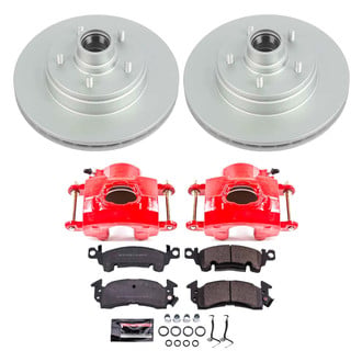 PowerStop® - Z23 Evolution Sport Plain Front Brake Kit with Calipers