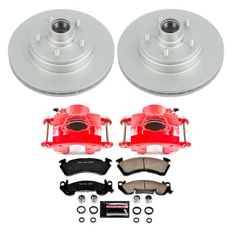 PowerStop® - Z23 Evolution Sport Plain Front Brake Kit with Calipers
