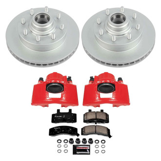 PowerStop® - Z23 Evolution Sport Plain Front Brake Kit with Calipers
