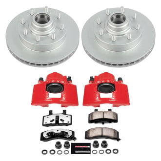 PowerStop® - Z36 Extreme Plain Front Brake Kit with Calipers