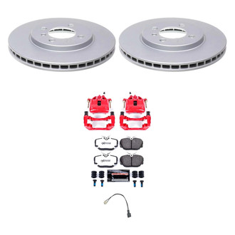 PowerStop® - Z36 Extreme Plain Front Brake Kit with Calipers