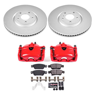 PowerStop® - Z23 Evolution Sport Plain Front Brake Kit with Calipers
