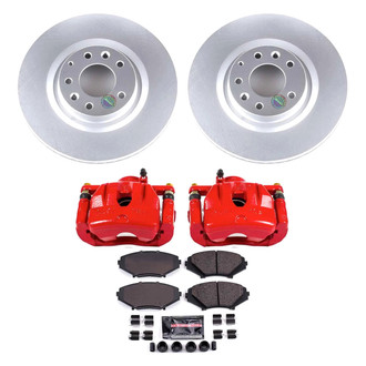 PowerStop® - Z23 Evolution Sport Plain Front Brake Kit with Calipers