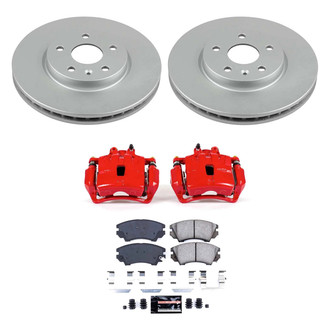 PowerStop® - Z23 Evolution Sport Plain Front Brake Kit with Calipers