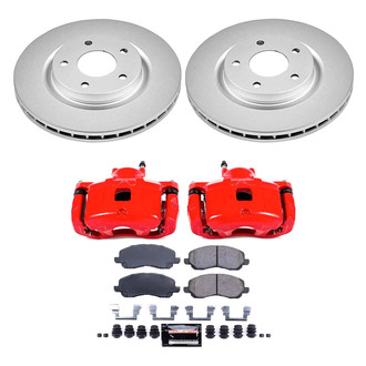 PowerStop® - Z23 Evolution Sport Plain Front Brake Kit with Calipers