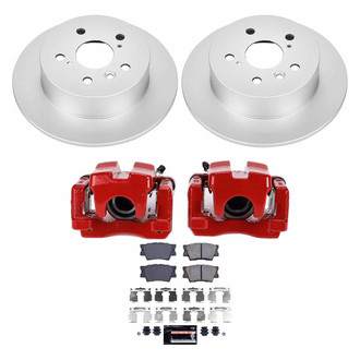 PowerStop® - Z23 Evolution Sport Plain Rear Brake Kit with Calipers