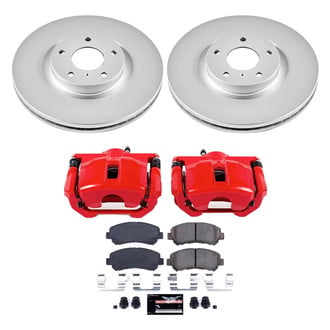 PowerStop® CPC3076-23 - Z23 Evolution Sport Plain Front Brake Kit with Calipers