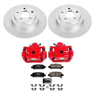 PowerStop® - Z23 Evolution Sport Plain Rear Brake Kit with Calipers
