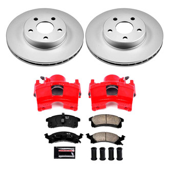 PowerStop® - Z23 Evolution Sport Plain Front Brake Kit with Calipers