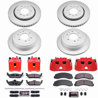 PowerStop® - Z23 Evolution Sport Plain Brake Kit with Calipers
