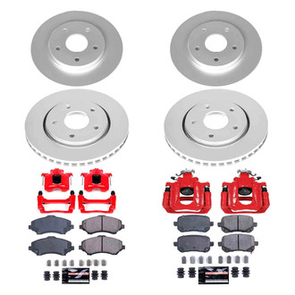 PowerStop® - Z23 Evolution Sport Plain Brake Kit with Calipers