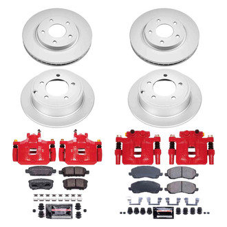 PowerStop® - Z23 Evolution Sport Plain Brake Kit with Calipers