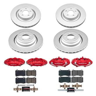 PowerStop® - Z23 Evolution Sport Plain Brake Kit with Calipers