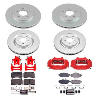 PowerStop® - Z23 Evolution Sport Plain Brake Kit with Calipers