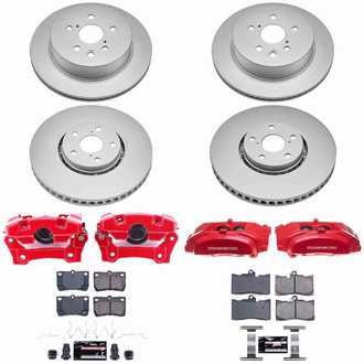 PowerStop® - Z23 Evolution Sport Plain Brake Kit with Calipers