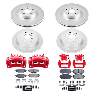 PowerStop® - Z23 Evolution Sport Plain Brake Kit with Calipers