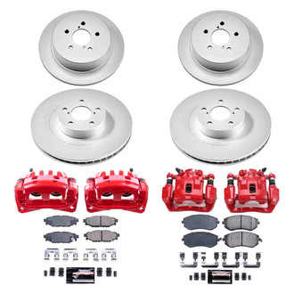 PowerStop® - Z23 Evolution Sport Plain Brake Kit with Calipers
