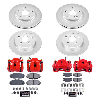 PowerStop® - Z23 Evolution Sport Plain Brake Kit with Calipers