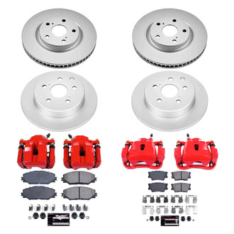 PowerStop® - Z23 Evolution Sport Plain Brake Kit with Calipers