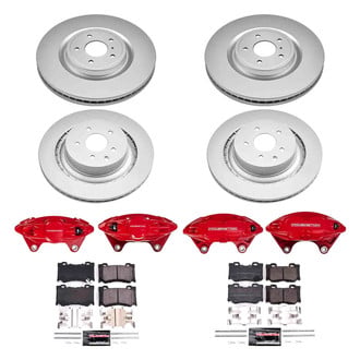 PowerStop® - Z23 Evolution Sport Plain Brake Kit with Calipers