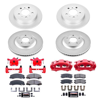 PowerStop® - Z23 Evolution Sport Plain Front and Rear Brake Kit with Calipers