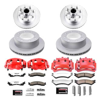 PowerStop® - Z36 Extreme Plain Brake Kit with Calipers