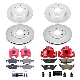 PowerStop® - Z23 Evolution Sport Plain Brake Kit with Calipers