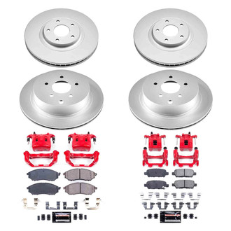 PowerStop® - Z23 Evolution Sport Plain Brake Kit with Calipers