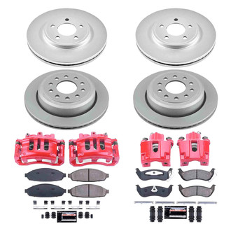 PowerStop® - Z23 Evolution Sport Plain Brake Kit with Calipers