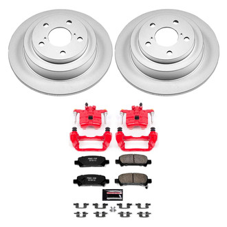PowerStop® - Z23 Evolution Sport Plain Rear Brake Kit with Calipers