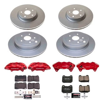 PowerStop® - Z23 Evolution Sport Plain Brake Kit with Calipers