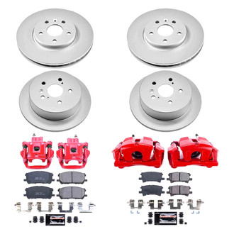 PowerStop® - Z23 Evolution Sport Plain Brake Kit with Calipers