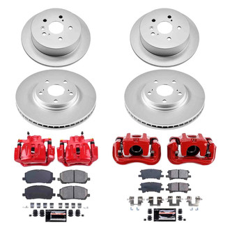 PowerStop® - Z23 Evolution Sport Plain Brake Kit with Calipers
