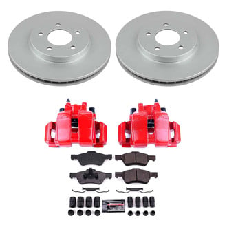 PowerStop® - Z23 Evolution Sport Plain Front Brake Kit with Calipers