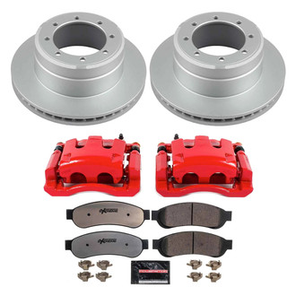 PowerStop® - Z36 Extreme Plain Rear Brake Kit with Calipers