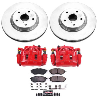 PowerStop® - Z23 Evolution Sport Plain Brake Kit with Calipers