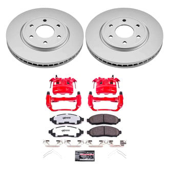 PowerStop® - Z36 Extreme Plain Front Brake Kit with Calipers