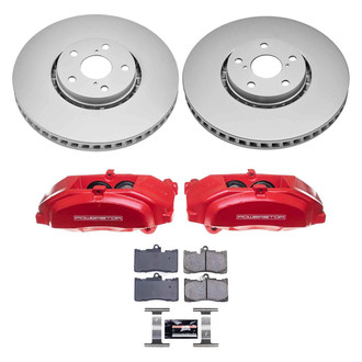 PowerStop® - Z23 Evolution Sport Plain Front Brake Kit with Calipers