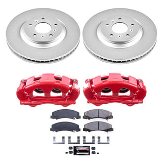 PowerStop® - Z23 Evolution Sport Plain Front Brake Kit with Calipers