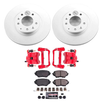 PowerStop® - Z23 Evolution Sport Plain Front Brake Kit with Calipers