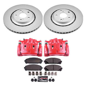 PowerStop® - Z23 Evolution Sport Plain Front Brake Kit with Calipers